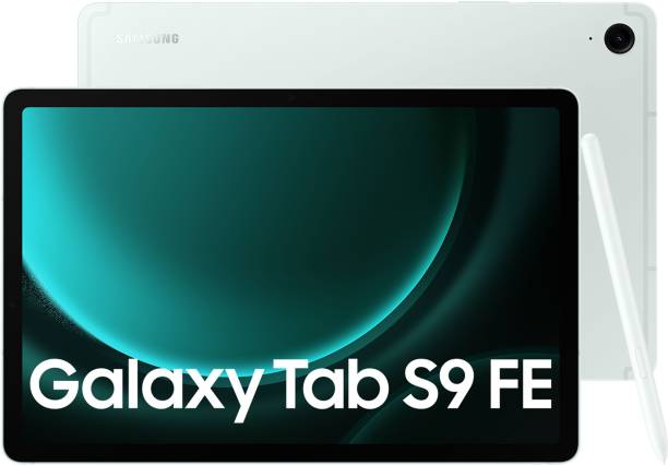 SAMSUNG Galaxy Tab S9 FE 6 GB RAM 128 GB ROM 10.9 inch with Wi-Fi+5G Tablet (Mint)