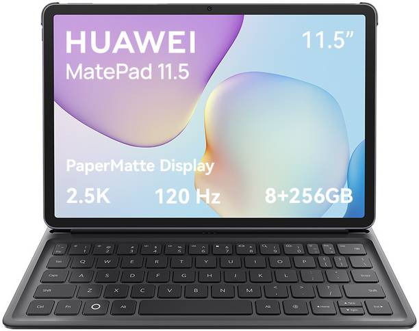 Huawei MATEPAD 11.5 With Keyboard 8 GB RAM 256 GB ROM 11.5 inch with Wi-Fi Only Kirin T82B Tablet (Space Grey)