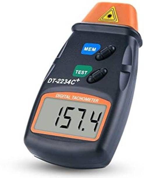 Bibox Digital Photo Tachometer |DT-2234C+|Powerful performance 2.5RPM to 99999 RPM| Digital Tachometer
