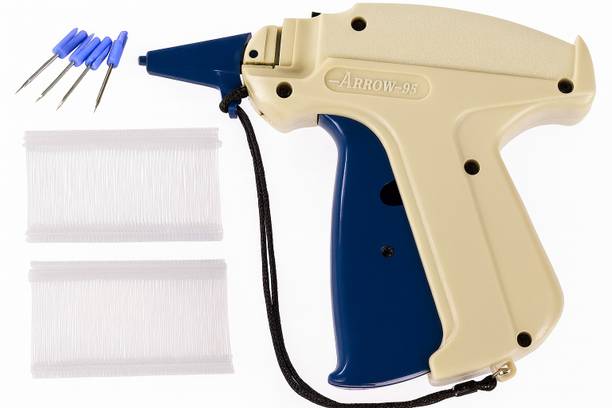 SHOAMSHREE Combo Garment Label Tag Tagging Gun with +35 mm white 5000 Barbs Pin Taging Gun