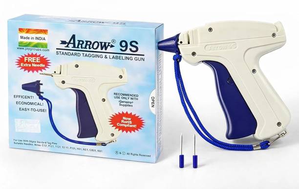 Dcm Arrow 9S Standard Tagging Gun for Clothes, Garments, Price Tags & Labels Taging Gun