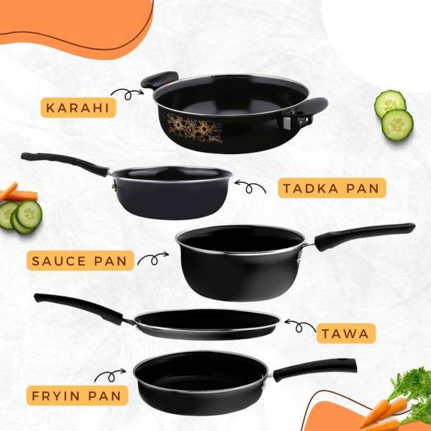 Jainpet Elegant Cookware Combo (5 Pieces): Style and Functionality for Your Kitchen Tagine