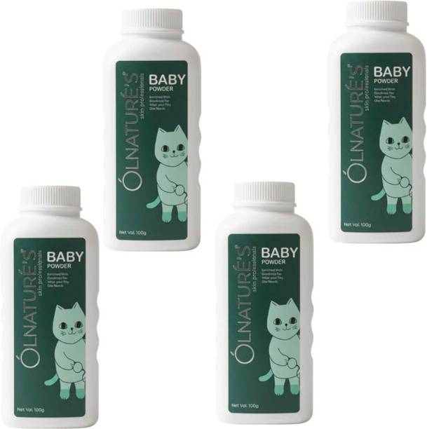 DOOMSDAY OLNATURE,S BABY POWDER FOR BABIES CLEAN & SOFTEN SKIN PACK OF 4