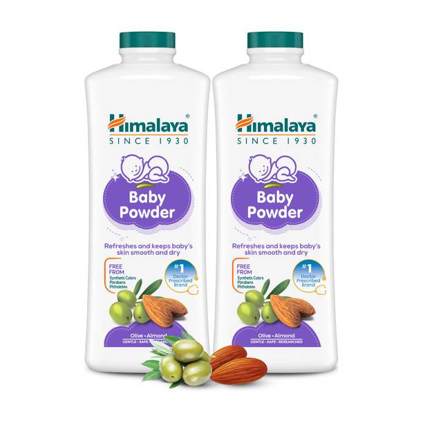 HIMALAYA BABY POWDER 400g (PO2) 2 x 400 g