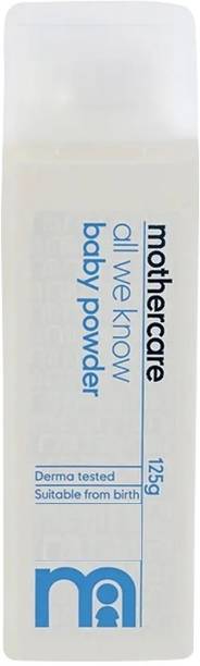 Mothercare All We Know Baby Powder| With Natural Extracts | Dermatologically Tested