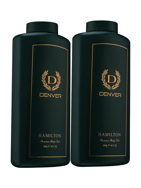 DENVER Premium Body Talc Combo (Pack of 2)