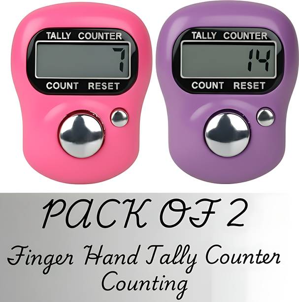 Glemizy Mini Digital Finger Ring Tally Counter – Mantra Jap & Head Counting Machine Digital Tally Counter
