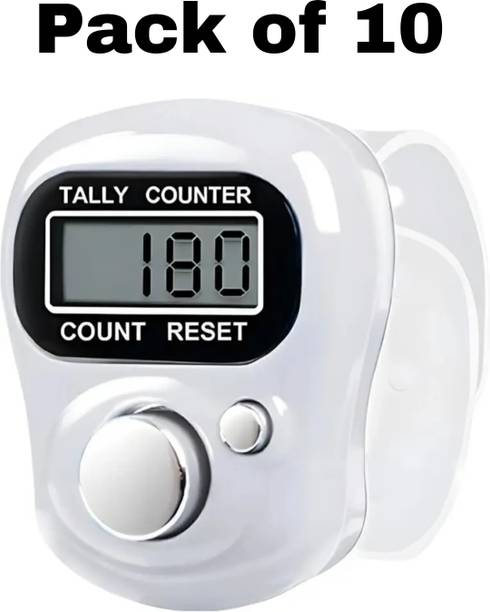 Luxurium decor Counter for Chanting Mantra, Tally Counter Finger Ring, Chanting Count Machine Digital Tally Counter