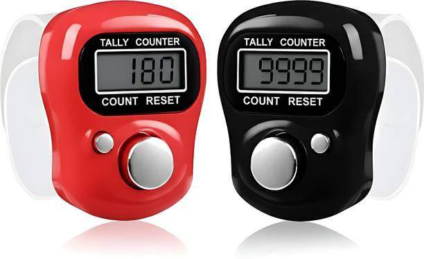 Glemizy Mini Digital Finger Ring Tally Counter – Mantra Jap & Head Counting Machine Digital Tally Counter