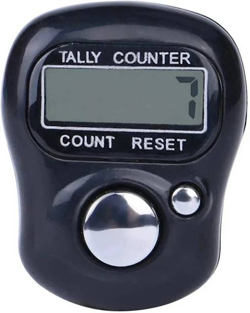 VOLTegIC ™ Electronic LCD Tasbih Finger Tally Counter Islamic Zikr Islam Muslim Hand Ring Counters Multi Color Mini Held Case Resettable Mechanical Manual Clicker Number Lap Tracker Random Counting Digital Tally Counter