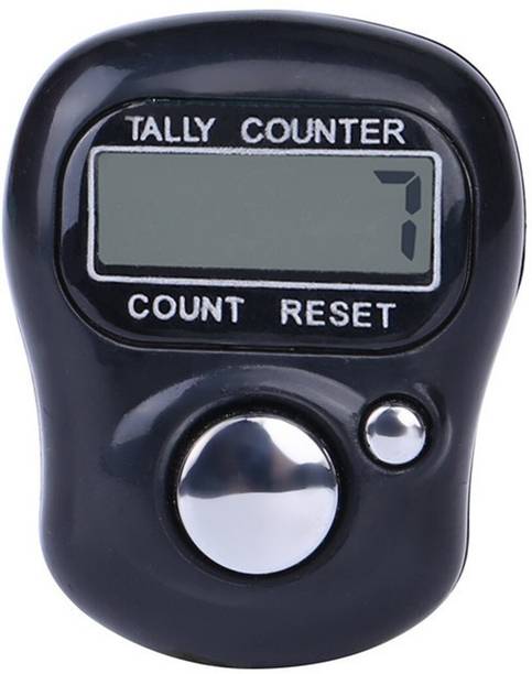 VOLTegIC ™ Electronic LCD Tasbih Finger Tally Counter Islamic Zikr Islam Muslim Hand Ring Counters Multi Color Mini Held Case Resettable Mechanical Manual Clicker Number Lap Tracker Random Counting Digital Tally Counter