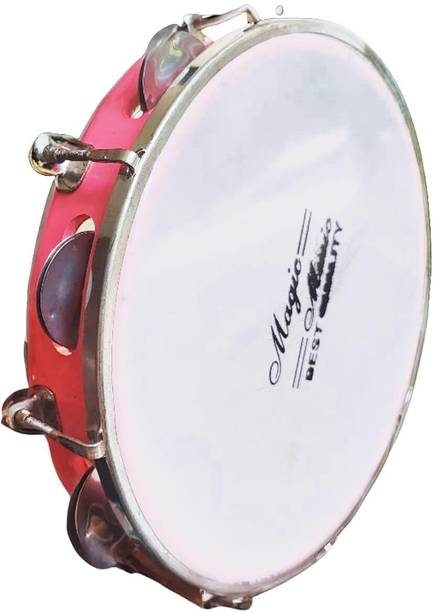 Chhabra Kreations 9 cm With Head Tambourine