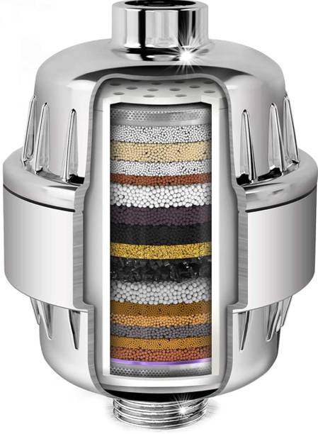 Noir Aqua 22 Stage Shower filter for bathroom hard water softener Reduces hair fall Tap Mount Water Filter