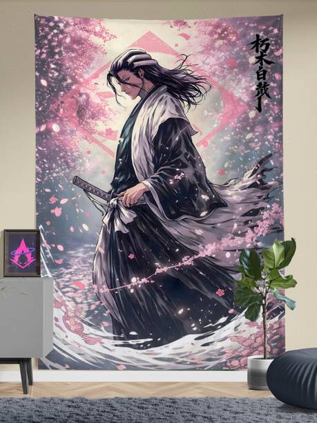 ComicSense Bleach Anime Senbonzakura Tapestry Anime Theme Backdrop for Wall Hang