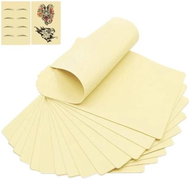 Forver tattoo Practice skin- silicon pad (yellow) 4 pic double side use Permanent Tattoo Kit