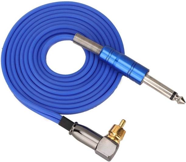 Forver tattoo RCA Tattoo Clip Cord, 1.8m Silicone Tattoo Machines Power Cable Blue. 1pic Permanent Tattoo Kit
