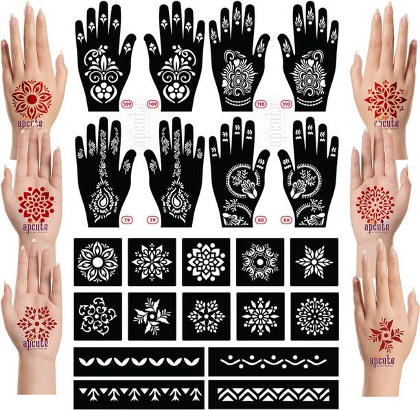 APCUTE mehendi sticker for kids