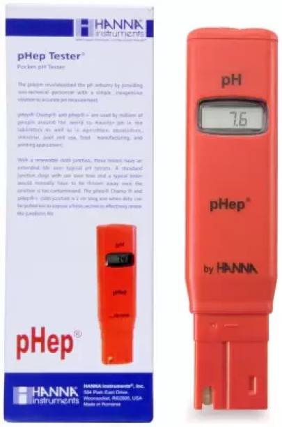 Real Instruments Hanna HI98107 pHep Pocket PH Meter Portable PH Purity Tester Digital Digital pH Meter