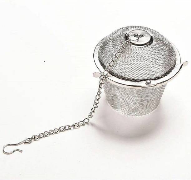 Mingwei Stainless Steel Basket Mesh Infuser filter tea coffee raw grain green tea infuser (diameter 5cm) Tea Strainer