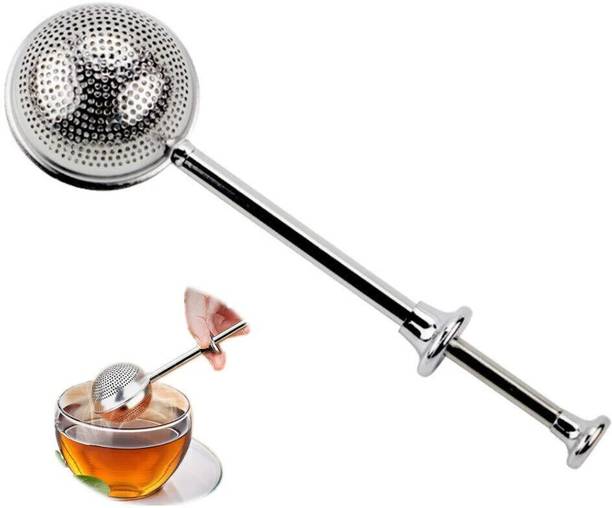 DEEPTECH EXPERTISE Stainless Steel Tea Ball Infuser With Spring Handle | Tea Infuser | Tea Strainer