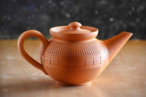 the handicraftian Terracotta ELEGANT Tea Kettle Tea Urn