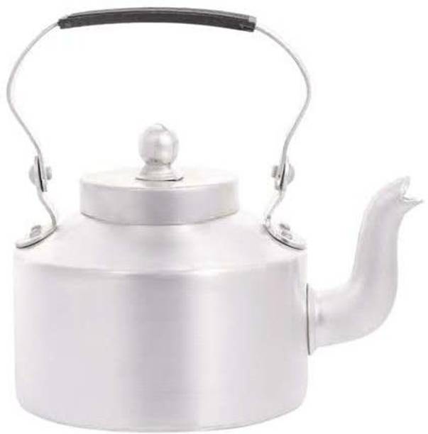 Ammaieesan Desi Aluminium Tea Pot / Chai / Kettle for Tea / Coffee / Milk / Water (2 Litre) Tea Urn