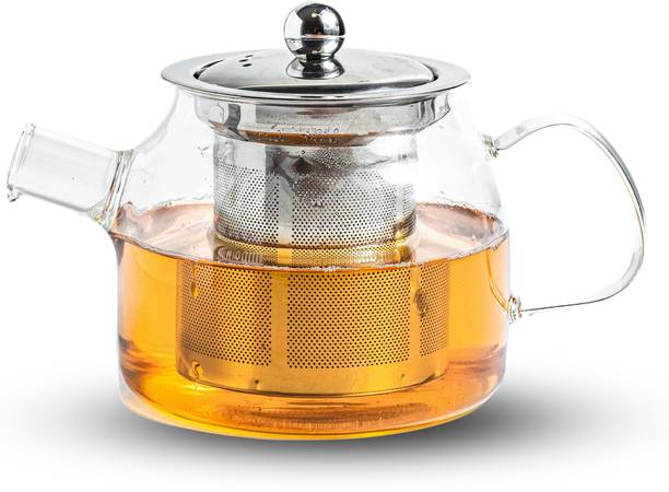 Sipologie Perfect for Tea and Coffee Maker, Clear Glass Kettle Tea Urn