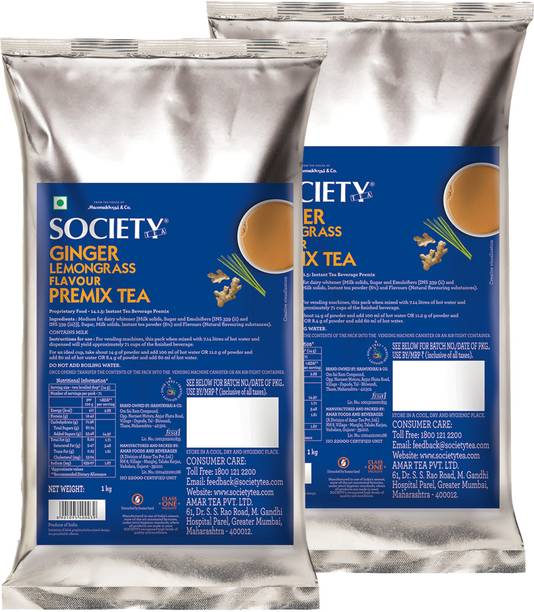 Society Ginger-Lemongrass Instant Tea Pouch