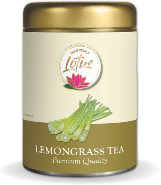 Lotus LEMON GRASS TEA(50 GRAMS) Assorted Herbal Tea Tin