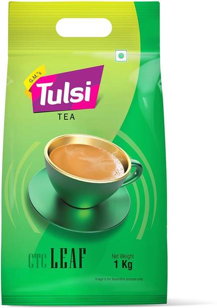 G.M.’S TULSI TEA CTC Leaf Unflavoured Black Tea Pouch
