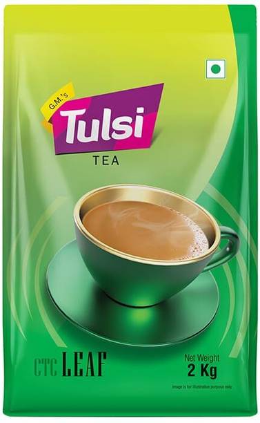 G.M.’S TULSI TEA CTC Leaf Unflavoured Black Tea Pouch