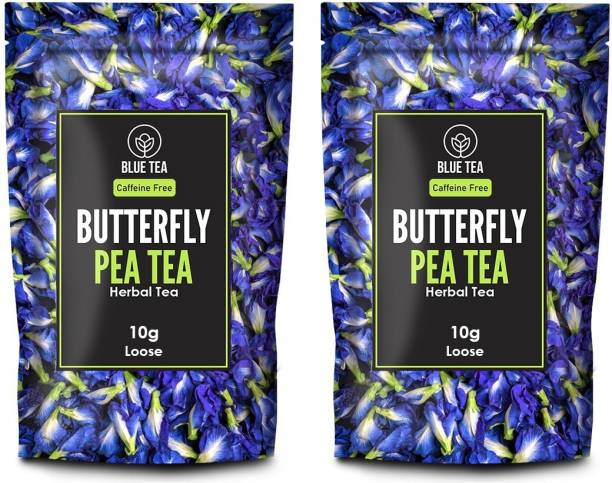 BLUE TEA Grade A Butterfly Pea Flower Tea (20 grams : 50 TeaCups) Herbal Tea Herbal Tea Pouch