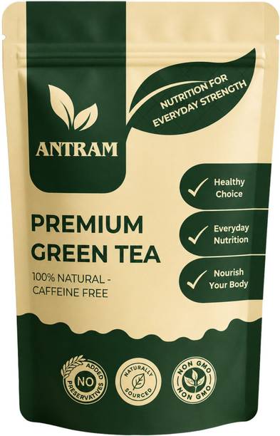 Antram Green Tea | Weight Loss | Premium Leaves | Immunity Bosster Green Tea Pouch