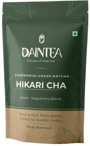 DAINTEA HOUSE OF MATCHA Matcha AA (Ceremonial Grade)-Hikari cha Matcha | Kyoto-Kagoshima Blend Unflavoured Matcha Tea Pouch