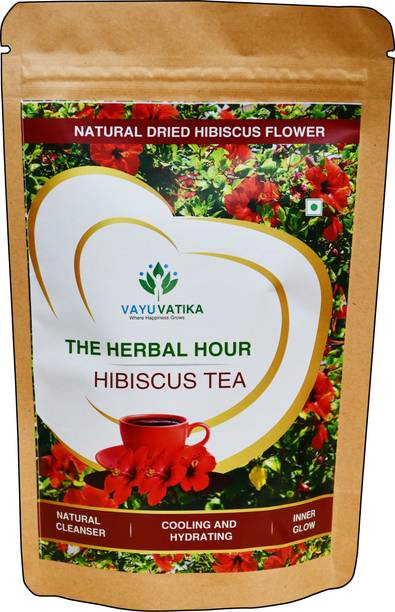 vayuvatika The Herbal Hour - Hibiscus Tea – 25g Herbal Infusion Tea Pouch