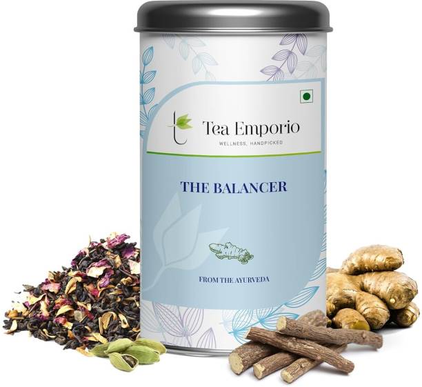 Surajmukhi Tea Pvt. Ltd. THE BALANCER TEA Ginger, Cardamom, Fennel Black Tea Tin