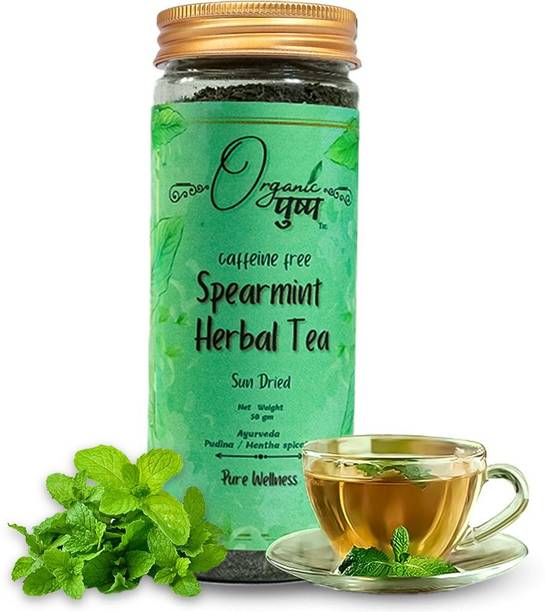 Organic Pushp Spearmint Tea Mint Herbal Tea Plastic Bottle