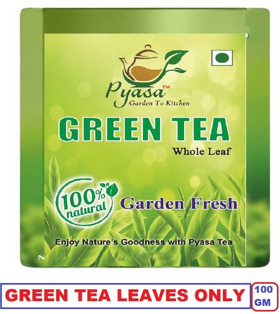 Pyasa GREEN TEA FROM ASSAM | NATURL & PURE , BEST THERAPY FOR YOUR HEALTH Herbs Green Tea Pouch