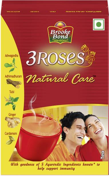 3 Roses Tulsi, Ginger, Cardamom Tea Box