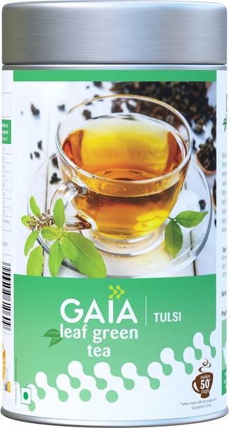GAIA Leaf Green Tea – Tulsi Green Tea Mason Jar