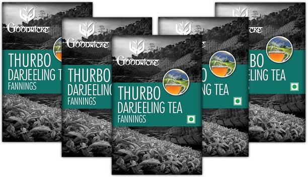 Goodricke Thurbo Fannings Darjeeling Tea-250 gm (Pack of 5) Black Tea Box