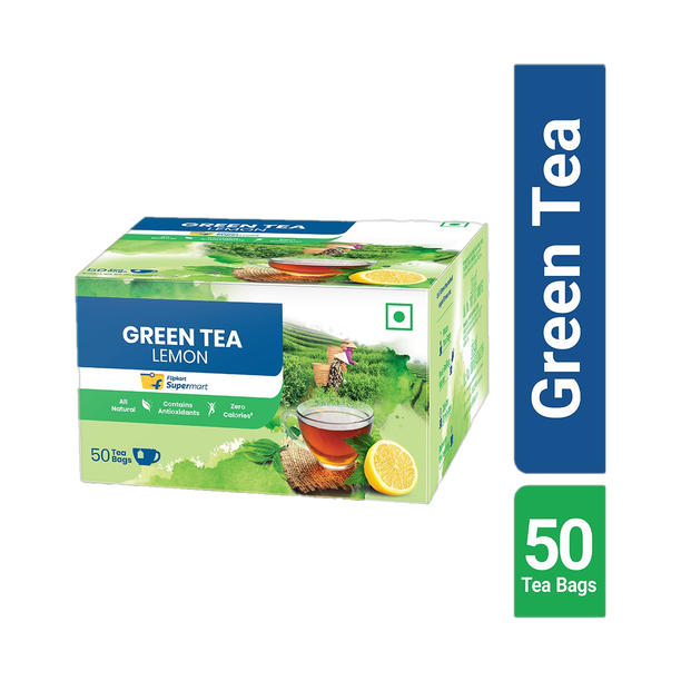 Flipkart Supermart Lemon Green Tea Bags Box