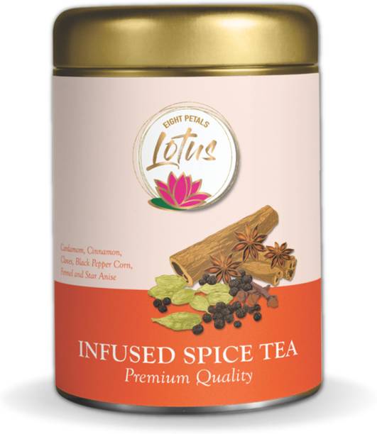 Lotus INFUSED SPICE TEA(80 GRAMS) Assorted Herbal Tea Tin