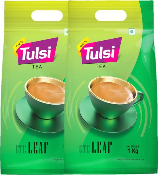G.M.’S TULSI TEA CTC Leaf Unflavoured Black Tea Pouch