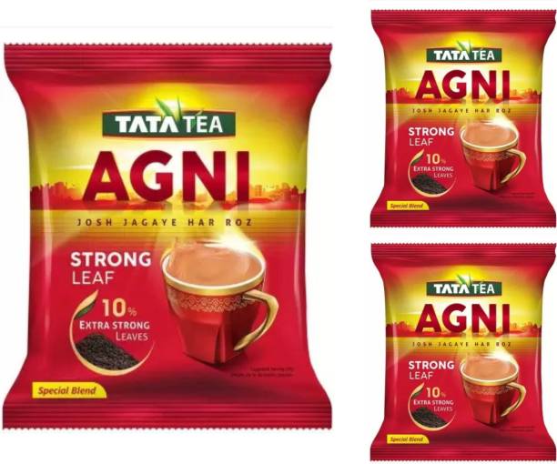 Tata TEA AGNI PACK OF 3 Masala Tea Pouch