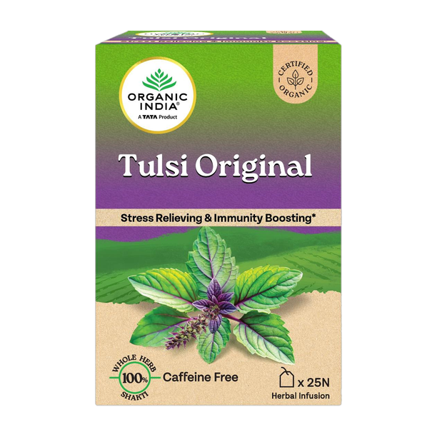 ORGANIC INDIA Original Tulsi Tea Bags Box