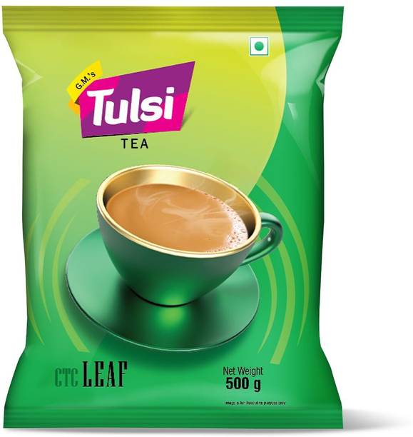 G.M.’S TULSI TEA CTC Leaf Unflavoured Black Tea Pouch