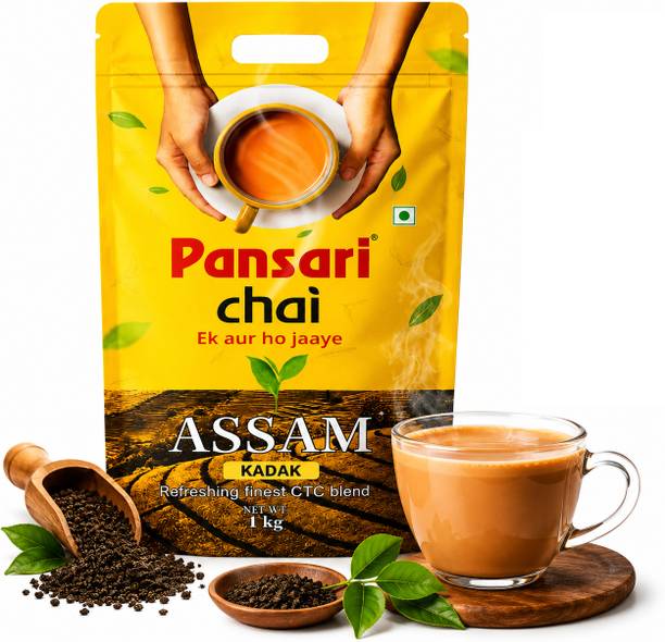 Pansari Assam Kadak Tea Pouch (1 kg)