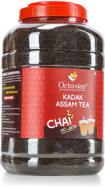 Octavius Kadak Assam CTC Tea Plastic Bottle