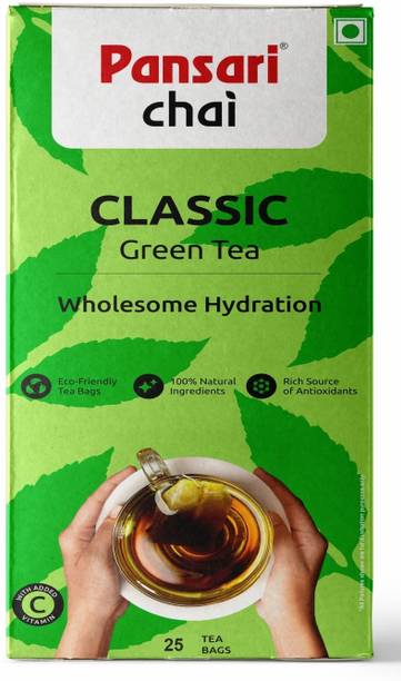 Pansari Classic Green Tea Green Tea Bags Box